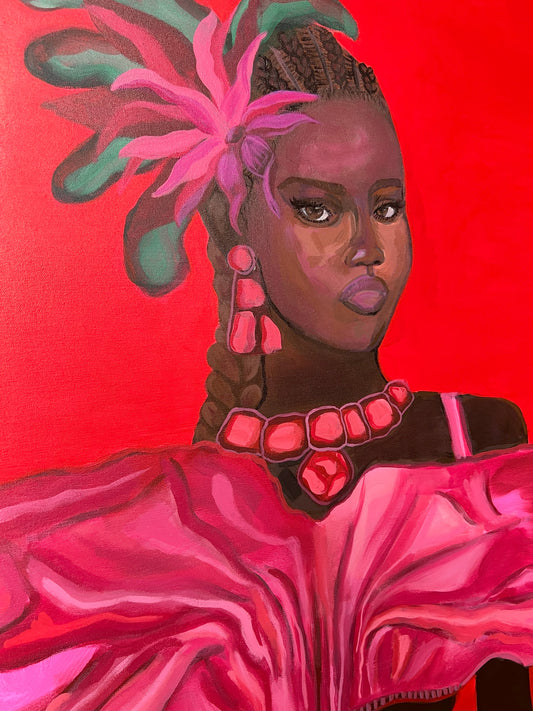 'Adut in Red'